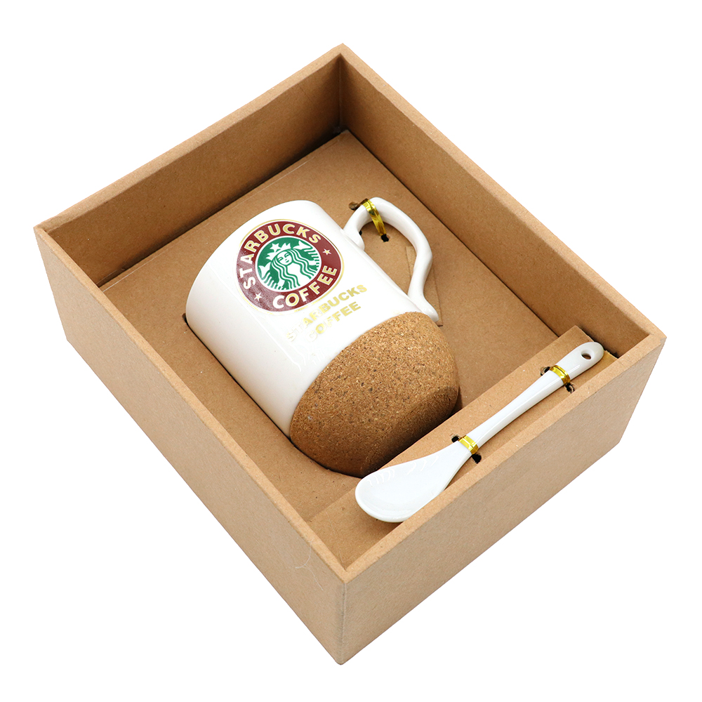 Volik Starbucks With Trey & Spoon Ceramic Coffee Mug Price in India - Buy  Volik Starbucks With Trey & Spoon Ceramic Coffee Mug online at