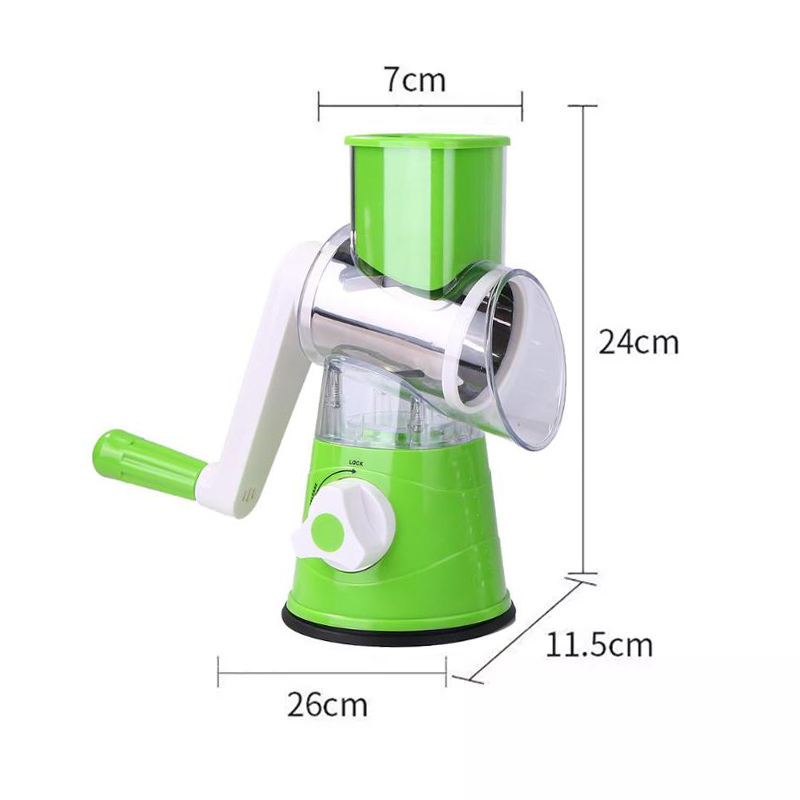 Drum Vegetable Cutter Slicer Electric Chopper Potato Shredder Food