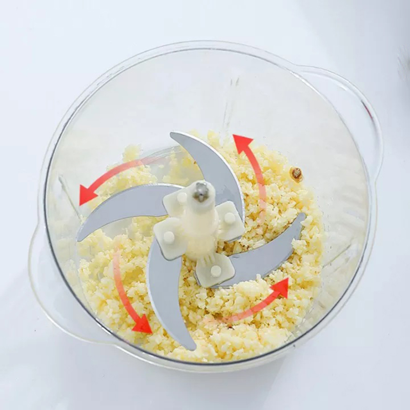 Manual Vegetable Grinder Press Type Household Garlic Meat Cutter Grinders  Whisk Stirre Kitchen Multifunction Food Processor Tool