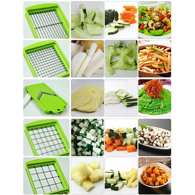 Nicer Dicer Plus Vegetable Slicer Vegetables and Fruits