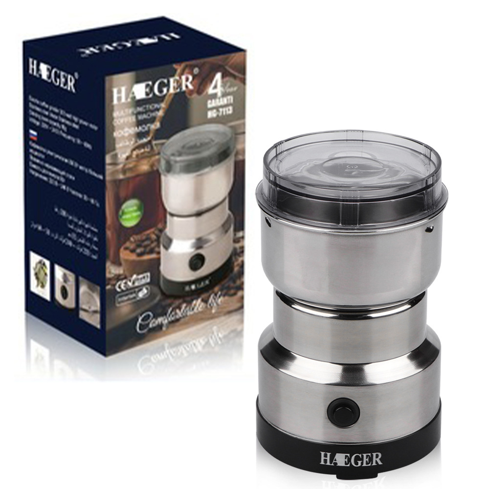 Electric Coffee Bean Grinder Spice Grinder with Stainless Steel Blade – RAF  Appliances