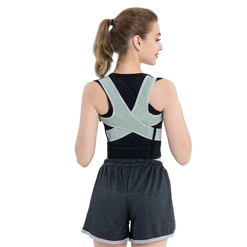 Back Posture Corrector Therapy Corset Spine Support Belt Lumbar