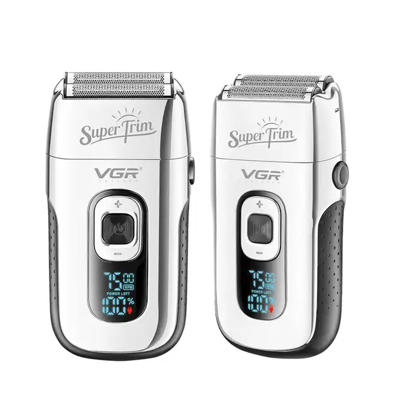 VGR Professional Electric Steel Beard Shaver For Men Rechargeable 