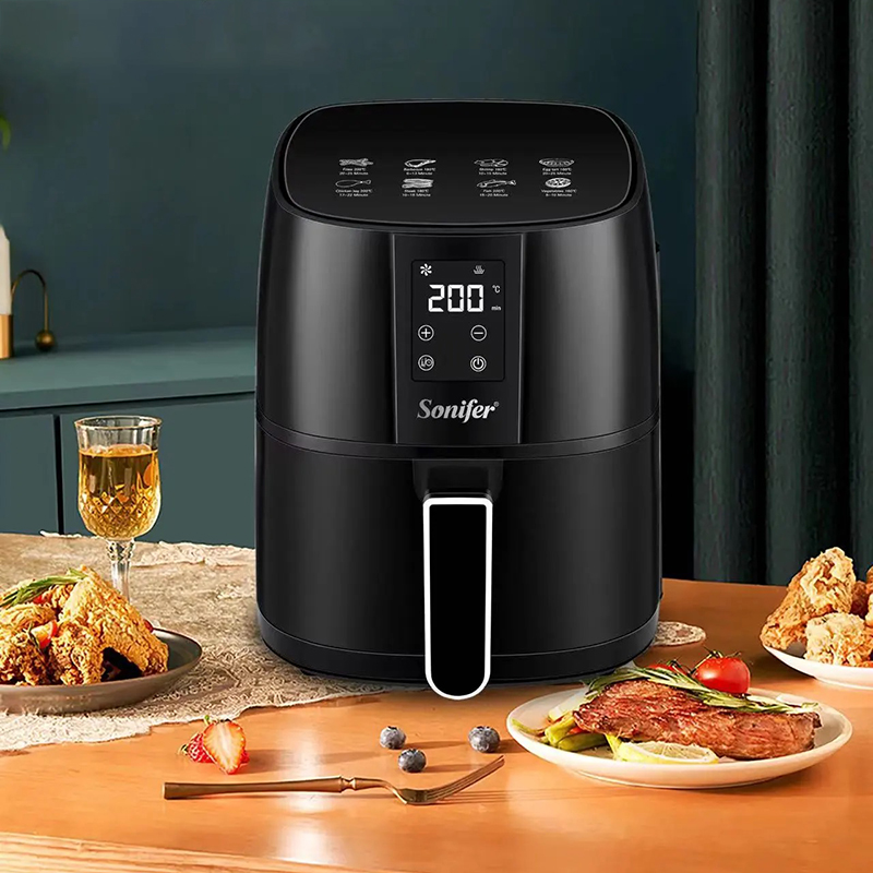 Sonifer SF1010 1400W 4.2L Air Fryer without Oil Oven, Touchscreen