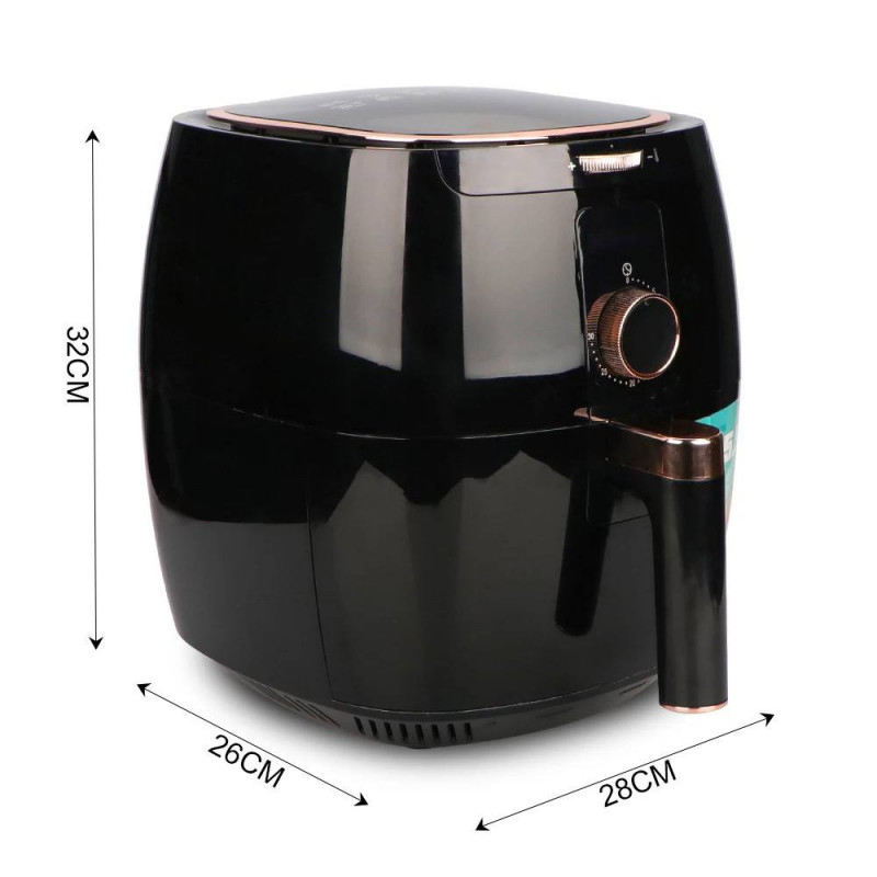 Professional RAF Electric Deep Fryer 1300W Power Special Round Deep ...