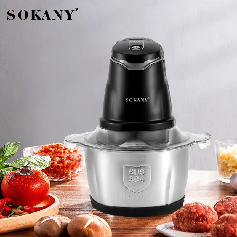 2l multifunctional electric kitchen meat grinder